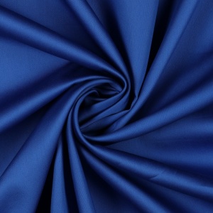 Cupon 35cm - Bumbac satinat uni - Dark Cobalt - Img 2