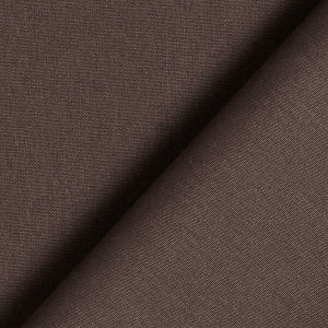 Cupon 35cm - Poplin bumbac uni - Dark Brown - Img 2