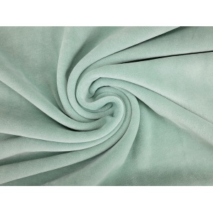 Cupon 45 cm - Plush bumbac Nicky Velour - Dusty Mint