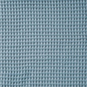 Cupon 60 cm - Tesatura din bumbac Waffle - Baltique Blue - Img 2