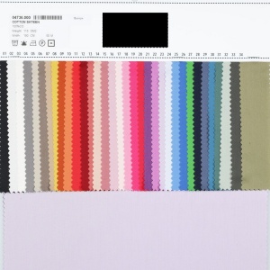 Cupon 75cm - Bumbac satinat uni - Salmon - Img 3