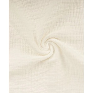 Cupon 80 cm - Muselina din bumbac in 6 straturi - Ecru