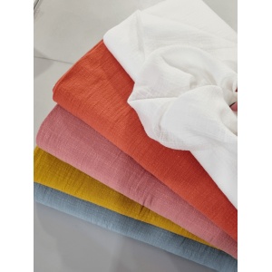 Cupon 90 cm - Material din bumbac tesut si prespalat - Ochre - Img 3