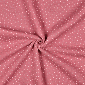 Cupon 95cm - Muselina imprimata - Little Dots Blush - Img 3