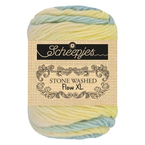 Fir bumbac degrade Stone Washed Flow XL - Whisper