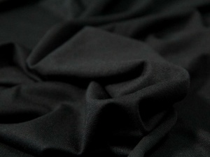 Jerse uni subtire Modal Tencel - Black - Img 2