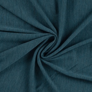 Jersey din lana merinos 100% – Petrol Melange - Img 3
