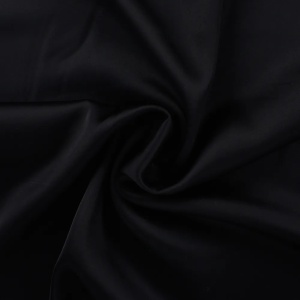 Luxury Satin din vascoza - Negru
