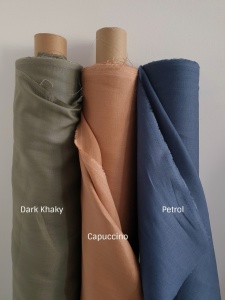 Material 100% In Premium - Dark Khaki - cupon 45cm - Img 2