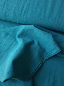 Material 100% In Prespalat Stonewashed - Petrol - Img 2