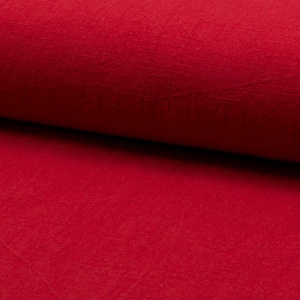 Material 100% In Prespalat Stonewashed - Red - Img 1