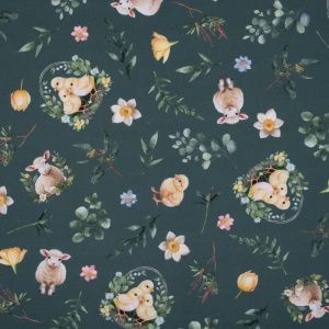 Material Home Decor Premium Digital - Bohemian Easter Mood