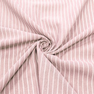 Material tesut cu dungi - Tisla Old Rose - Img 2