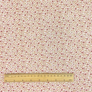 Muselina imprimata - Pio Amaranth - Img 2