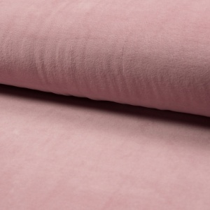 Plush bumbac Nicky Velour - Dusty Pink