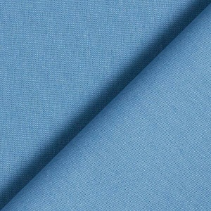 Poplin bumbac uni - Indigo - Img 2