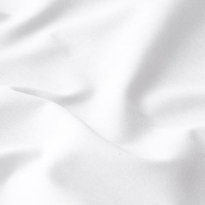 Poplin bumbac uni - White - Img 1