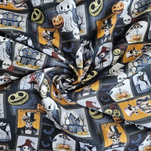 Poplin imprimat - Halloween Characters - Img 2