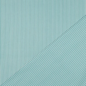 Poplin imprimat - Petit Stripe Old Green - Img 4