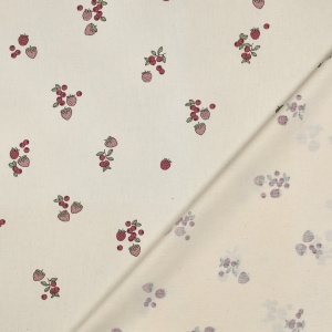 Poplin organic GOTS - Natural Fruits - Img 3