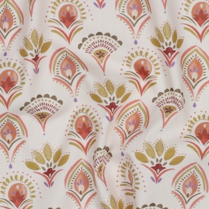 Poplin premium digital - Marrakech Blossom Cream