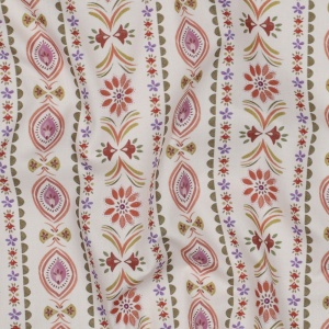 Poplin premium digital - Marrakech Stripe Cream