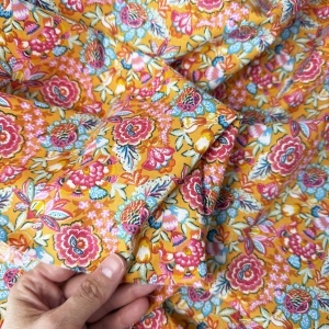 Poplin premium imprimat - Summer Fiesta Multicolor - Img 2