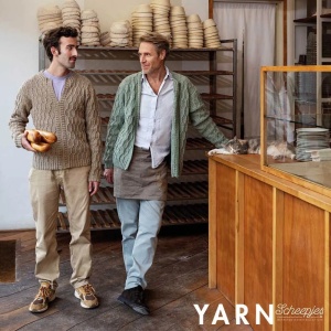 Revista cu tipare crostetat si tricotat - Schepjees Yarn Bookazine Patisserie nr 17 - Img 5