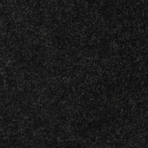 Tesatura din lana fiarta - Dark Grey Melange - cupon 78cm - Img 3