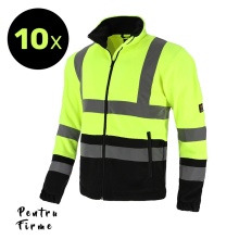 10 x Hanorac reflectorizant fleece | Calitate garantata | Best Buy