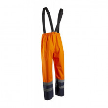 Pantaloni de lucru portocaliu rezistenta la apa - Img 3