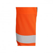 Pantaloni de lucru reflectorizanti usori portocaliu fluorescent - Img 2