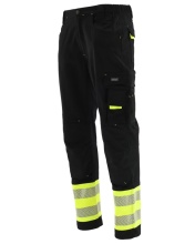 Pantaloni reflectorizanti de lucru | Confort, elasticitate și vizibilitate sporită