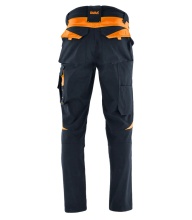 Costum de lucru: Pantaloni si Jachetea Portocaliu reflectorizant | Recomandat - Img 2