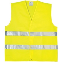 Vesta galben fluorescenta cu dungi reflectorizante