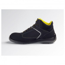 Bocanci de protectie Blitz Mid S3 negru nemetalic, piele nubuc - Img 5