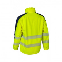 Jacheta de toamna softshell galbena rezisenta la apa si vant - Img 2
