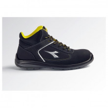 Bocanci de protectie Blitz Mid S3 negru nemetalic, piele nubuc - Img 1