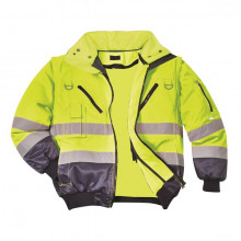 Geaca de iarna 3/1 galben-navy calduroasa  - Img 2