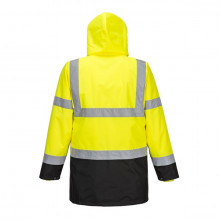 Jacheta de iarna 5 in 1 galben/navy rezistenta la apa - Img 3