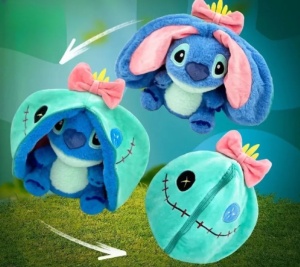 1 + 1 GRATIS - Jucarie de plus Stitch si Angel - Img 3