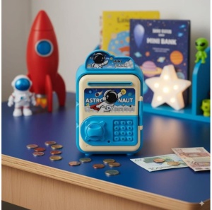 Pusculita Economii in Forma de Seif Astronaut
