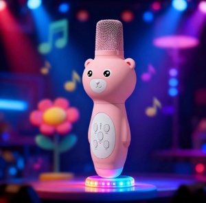 Microfon ursulet cu efecte sonore