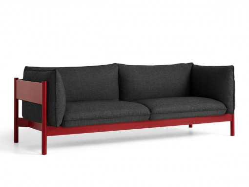 Arbour Three Seater Sofa - Red Beech Frame [DEMO]