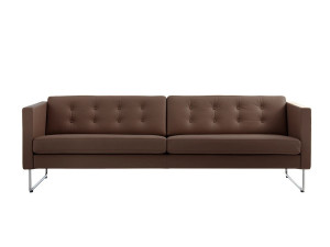 Madison Three Seater Sofa - Sled Base - Leather [DEMO] - Img 3