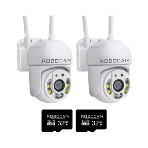 PROMO 2 Camera Supraveghere IP Wi-Fi 5MP V1 + 2 Carduri Micro SD CADOU - Img 6