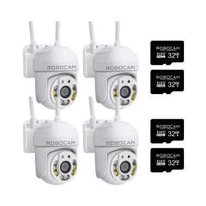 PROMO 3 Camere Supraveghere IP Wi-Fi 5MP V1 + 1 Camera si 4 Carduri Micro SD Cadou - Img 5