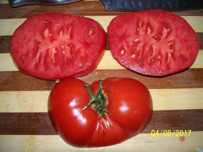 Beefmaster F1 (20 seminte) tomate fructe foarte mari tip gigant, pulpa ...