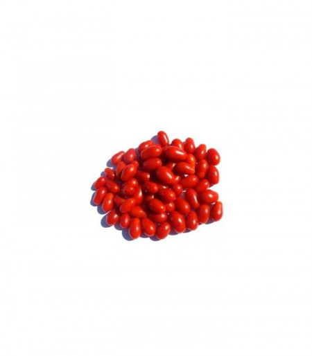 Zuccherino F1 (100 seminte) de rosii cherry crestere nedeterminata si timpurietate buna cu fructe alungite de culoare rosu aprins foarte dulci si greutate de 20-25 grame/fruct, Cora Seeds