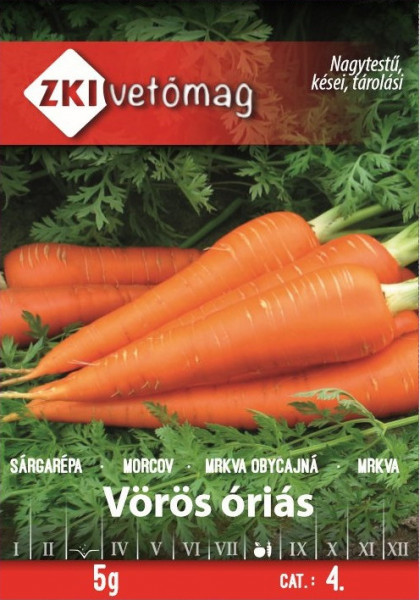 Voros Orias (5 gr) seminte de morcovi tip Flakker, varf ascutit, ZKI